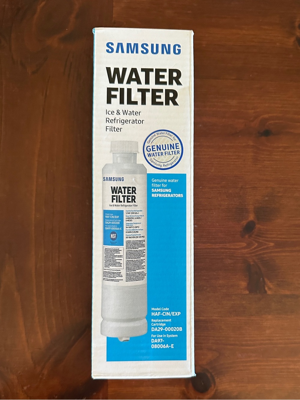 2 pack-Samsung Water Filters for Ice & Water Refrigerators